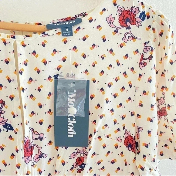 ModCloth The Keyhole Story A-Line Dress Size 4 - Picture 8 of 11
